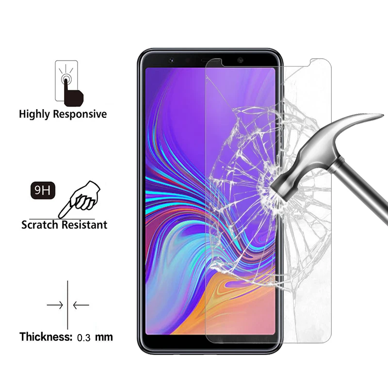 3 шт закаленное стекло для samsung Galaxy A50 A10 A30 A40 A60 A70 Защита экрана для samsung M10 M20 M30 Защитная стеклянная пленка