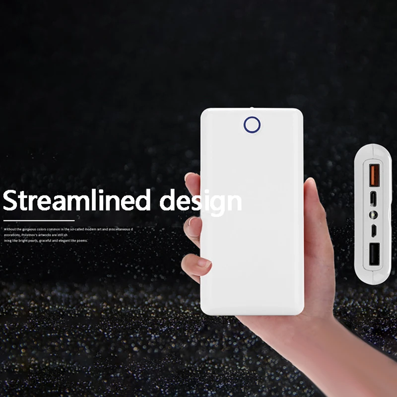 

Power Bank 30000mah QC 3.0 Quick Charge Powerbank 30000 mah 9V 2A 12V 1.5A for iPhone X Xiaomi Mi8 Samsung S9 Nexus 6p