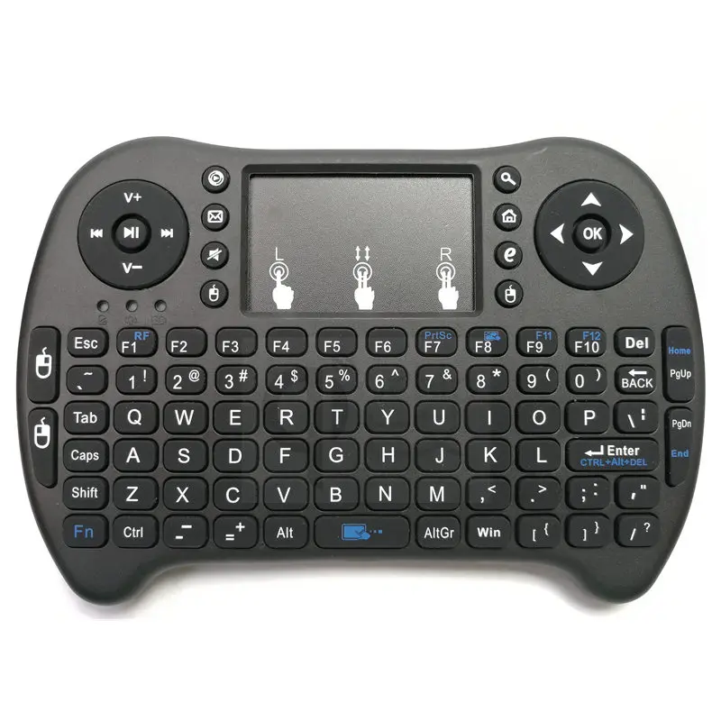 

QIACHIP i8 Wireless Touchpad Air Mouse Keyboard Remote Control USB Dongle Mini Keyboard for Android TV BOX Mini PC