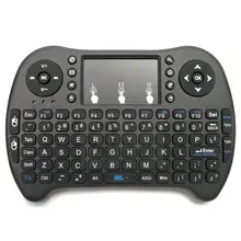 QIACHIP i8 Wireless Touchpad Air Mouse Keyboard Remote Control USB Dongle Mini Keyboard for Android TV BOX Mini PC