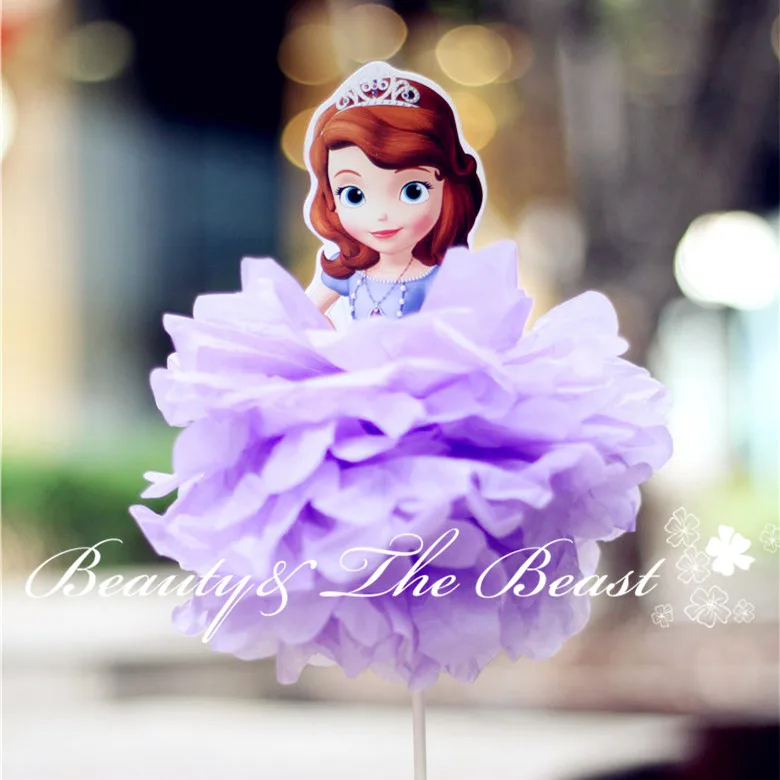 12 High Princess Sofia Cake Toppers Cake Accessory Cake Table