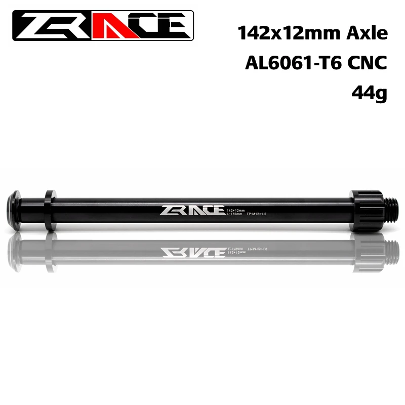 

ZRACE Bicycle Rear Hub 142x12mm Axle Thru for MTB Bike Hub, 142x12mm Compatible CNC Process Carbon Fiber Frame