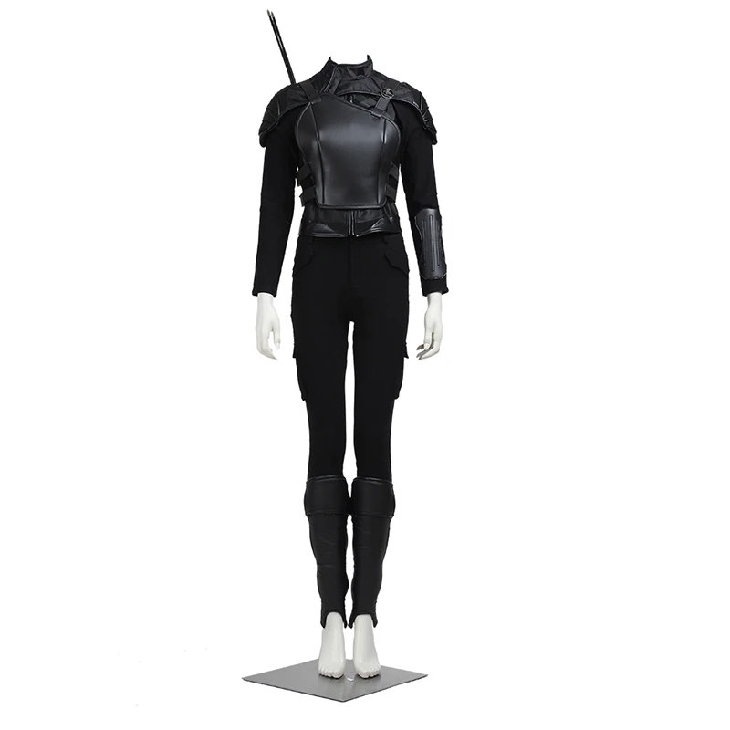 

The Hunger Games Cosplay Costume Katniss Everdeen Cosplay Fire Girl Outfit Suit Coat Women Halloween Party Custom Made Adult