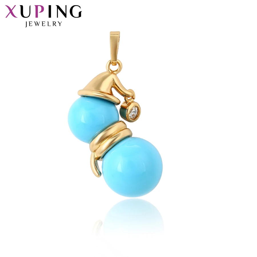 11 Xuping Snowma Pendantl ожерелье с имитацией жемчуга модное ювелирное изделие милый