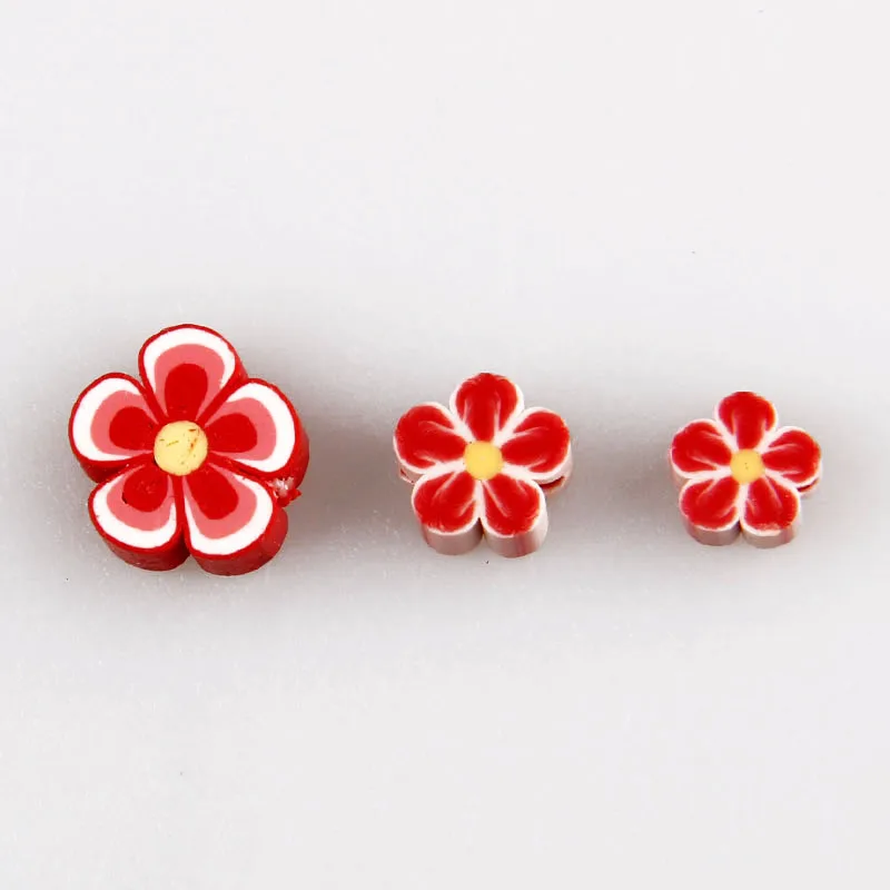 Полимерные глиняные шарики для ювелирных изделий 30 шт./лот 8*4 мм|beads flower|beads beadsbeads