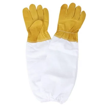

New 1Pair Professiona lVented Long Sleeves Protective Beekeeping Gloves Bee Keeping Tool Beekeeper Prevent Tools