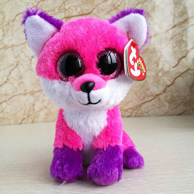 purple fox stuffed animal
