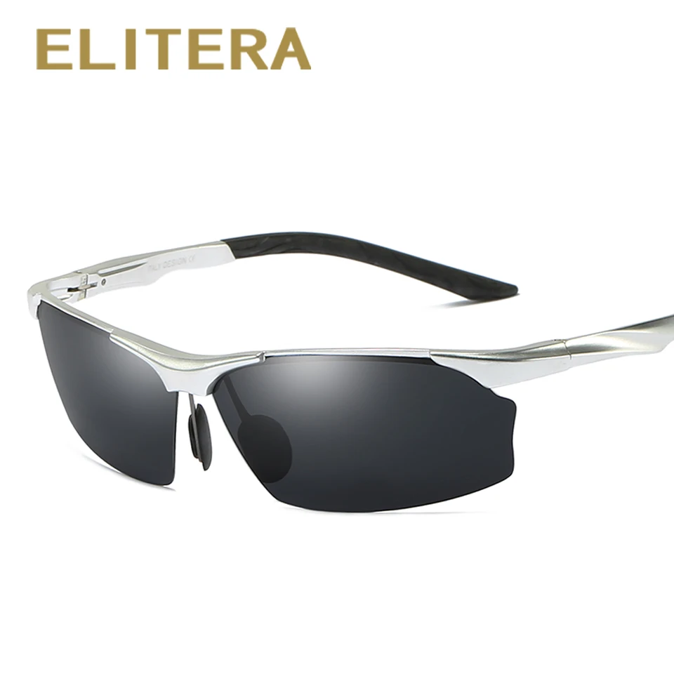 Мужские солнцезащитные очки ELITERA брендовые дизайнерские поляризованные