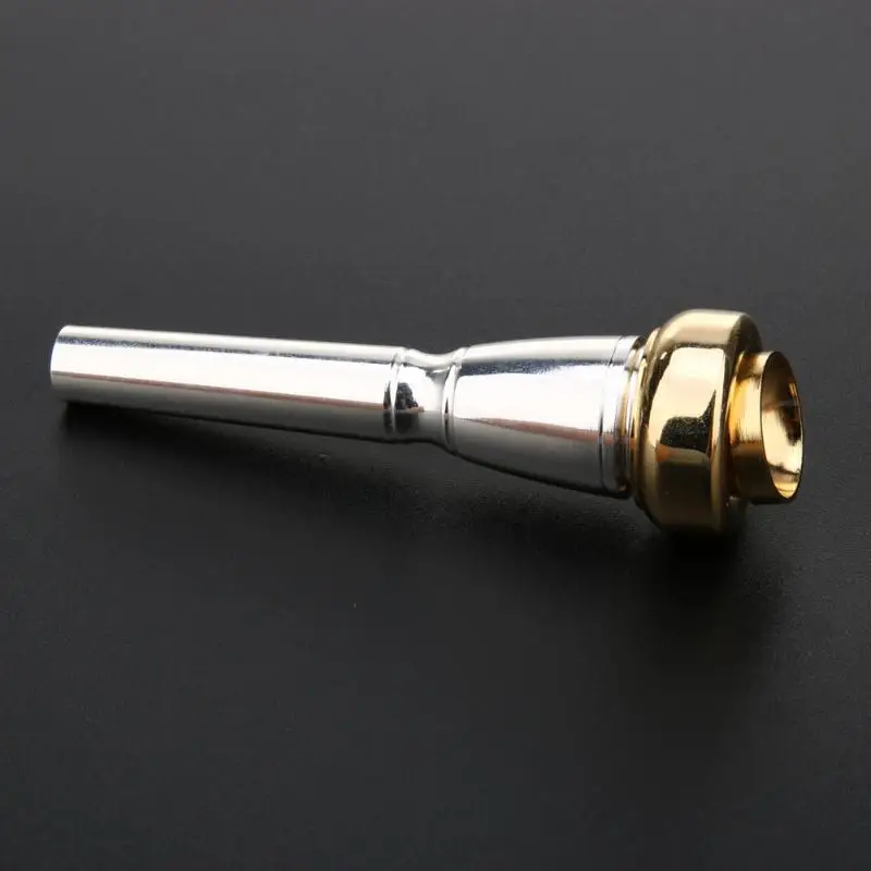 Professional Enthusiasts And Beginners Trumpet Mouthpiece Gold Lacquer Trumpet 8 Sizes Convertible Trumpet Mouthpiece