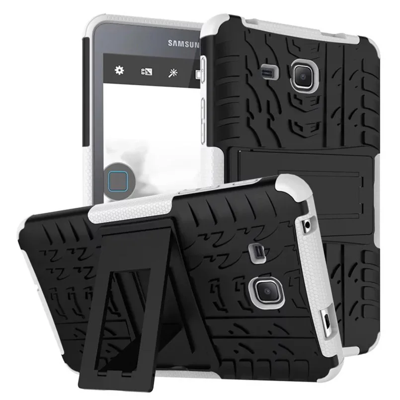 Tablet Case for Samsung Galaxy Tab A6 7.0inch SM-T280 T285 TPU and PC Heavy Duty 2 in 1 Hybrid Rugged Durable Cover for Samsung SM-T280 SM-T285 e