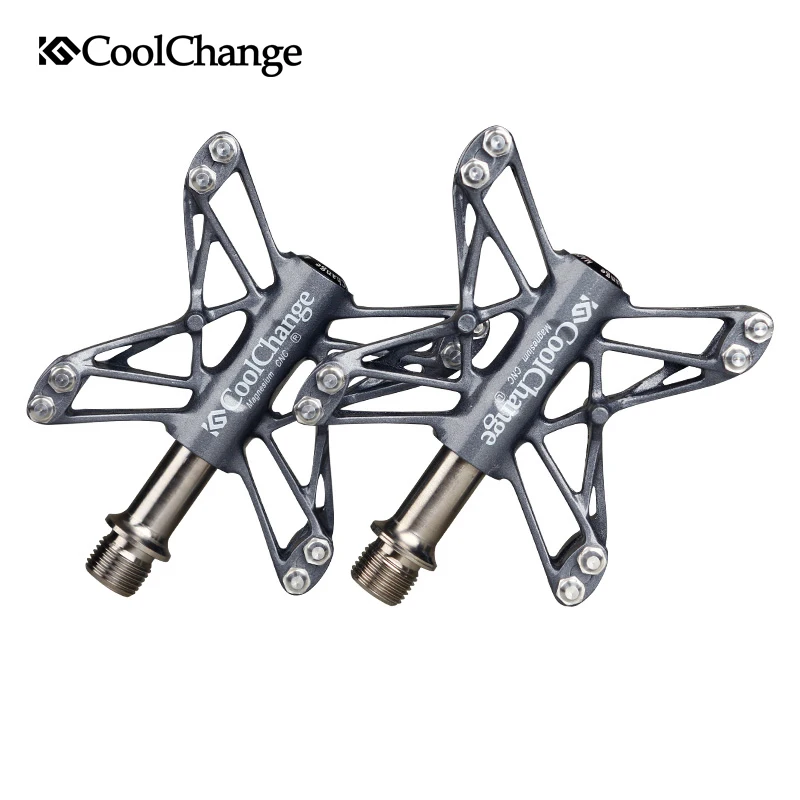 Bicycle Parts CoolChange Mountain Bike Hollow Pedals Lightweight Skid Perlin Modified Road Pedal Universal | Спорт и развлечения