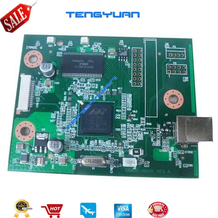 Buy 1PCS X CB409 60001 Q5426 60001 CB440 60001 Formatter board for HP LaserJet 1018 1020 Series Main Board Motherboard printer part