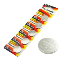 5 шт. бренд Новая батарея для цифрового фотоаппарата PANASONIC cr2032 3v кнопочная ячейка батарейки-таблетки для мобильного часо-компьютер cr 2032