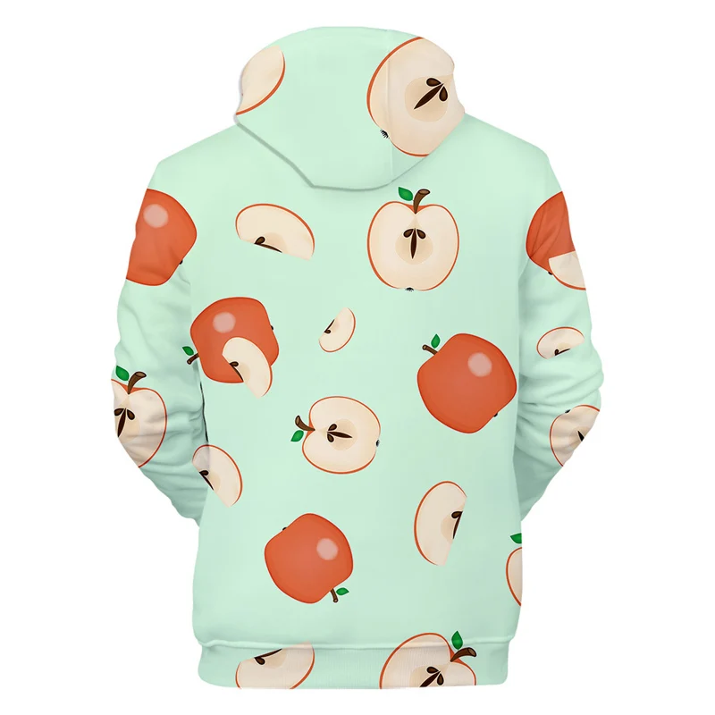 

Loozykit Unisex 3D Printed Drawstring Hoodies Pullover Sweatshirts Big Pockets Sweatshirt Long-sleeved Winter Thickening Coat