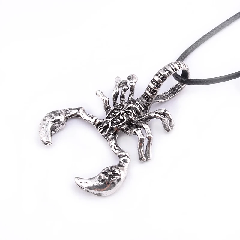 Punk Necklace For Men Scorpion Pendant 