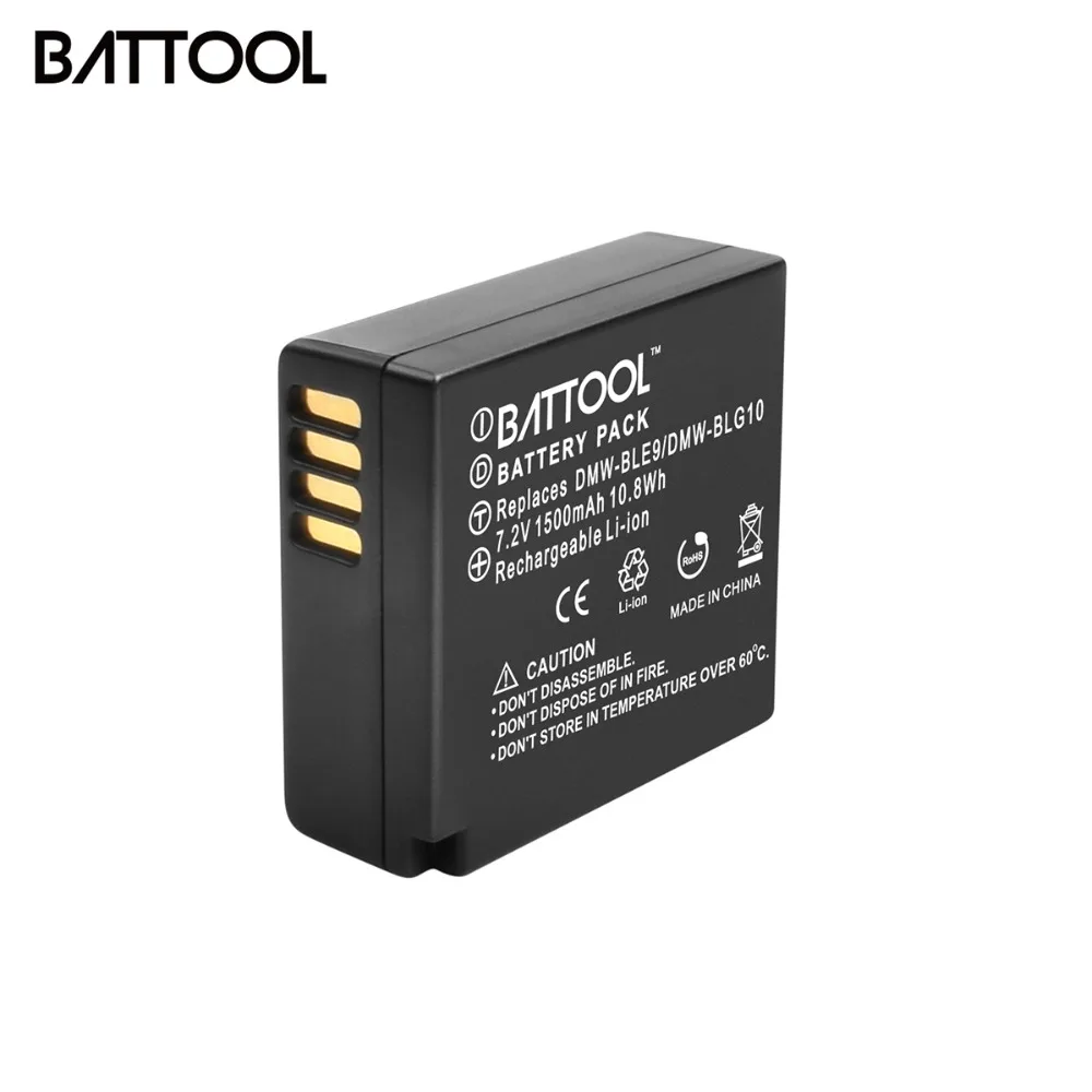 1X DMW-BLG10 BLG10 DMW-BLE9 BLE9 аккумуляторная батарея для Panasonic Lumix DMC GF6 GX7 GF3 GF5 ZS100 ZS60 LX100 GX85 DC-ZS70