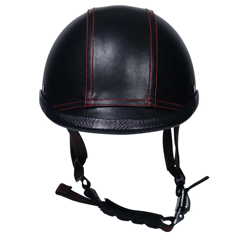Полушлем для мотоцикла ретро-шлемы защитная оболочка шлем для скутера велосипед capacete moto queiro casco de moto
