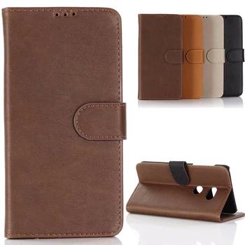 

30pcs/lot For Sharp Aquos Zero Case Retro Crazy Horse Card Slots Wallet Leather Case For Sharp Aquos Zero2