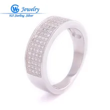 GW Wonderful Jewellery 925 Sterling Silver Rings for Ladies Model Ring With Pure Stone FRITV005BH50