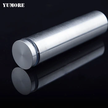 

DHL Free Shipping Stainless Steel Solid decorative acrylic support screw fasteners18*100mm Glass Standoff Pin 50pcs/lot