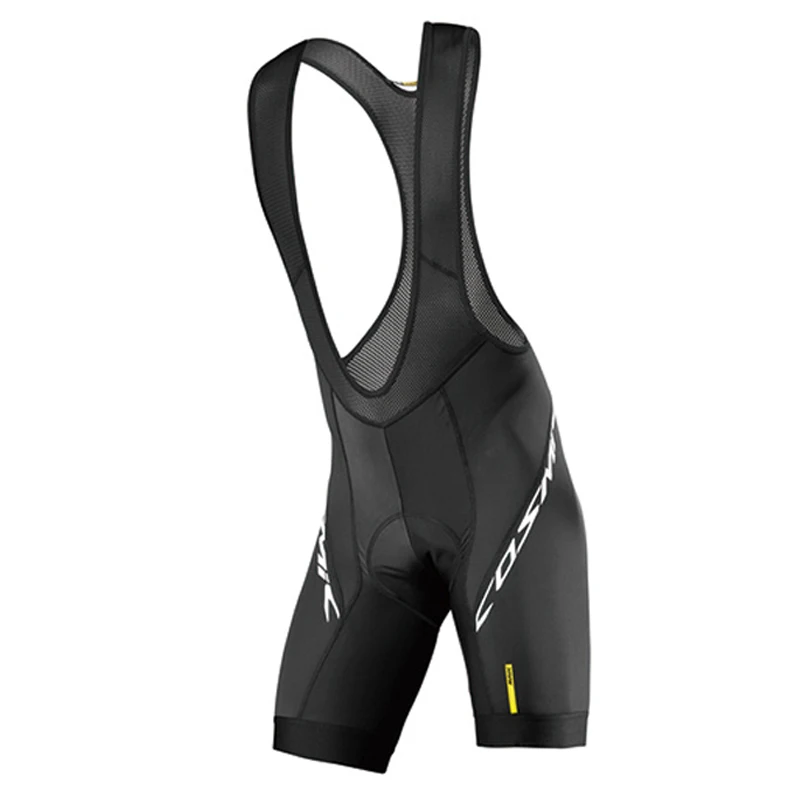 

2018 Black Mavic Bicycle Bib Shorts Men Summer Outdoor Bike Cycling 19D Coolmax Gel Padded Breathable Bike Cycling Bib Shorts