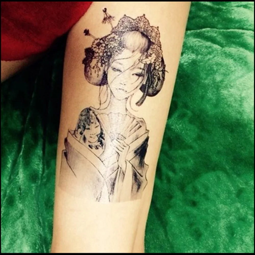 Wanita Seks Produk Seni Tubuh Temporary Tattoo Tattoo 3d Flash Tato