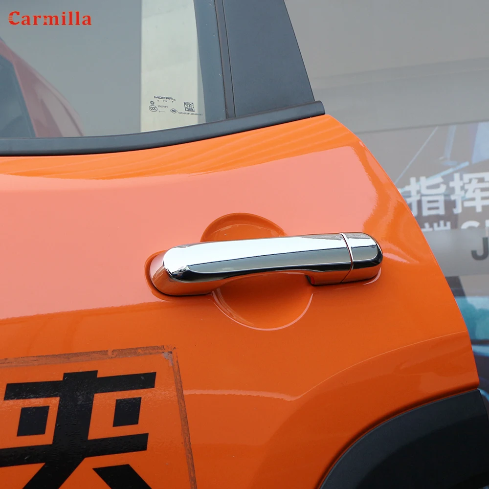 ABS крышка ручки двери набор подходит для Jeep Renegade 2015 2019 внешние дверные защита