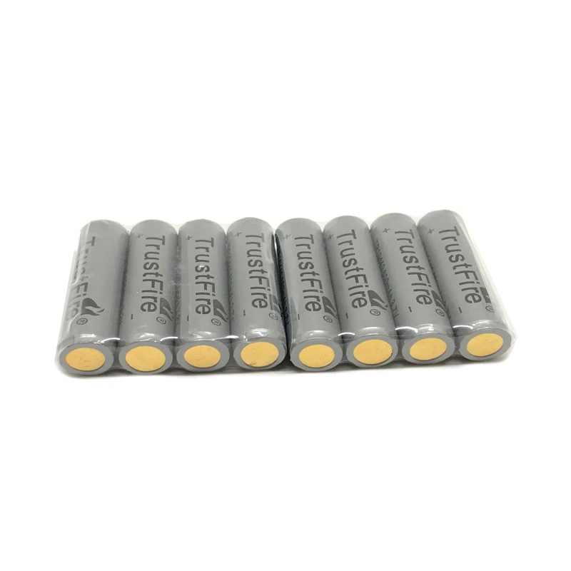 50pcs Lot Trustfire 3 7v 600mah 10440 Lithium Battery Rechargeable Batteries With Protected Pcb For Led Flashlights Headlamps Rechargeable Batteries Aliexpress