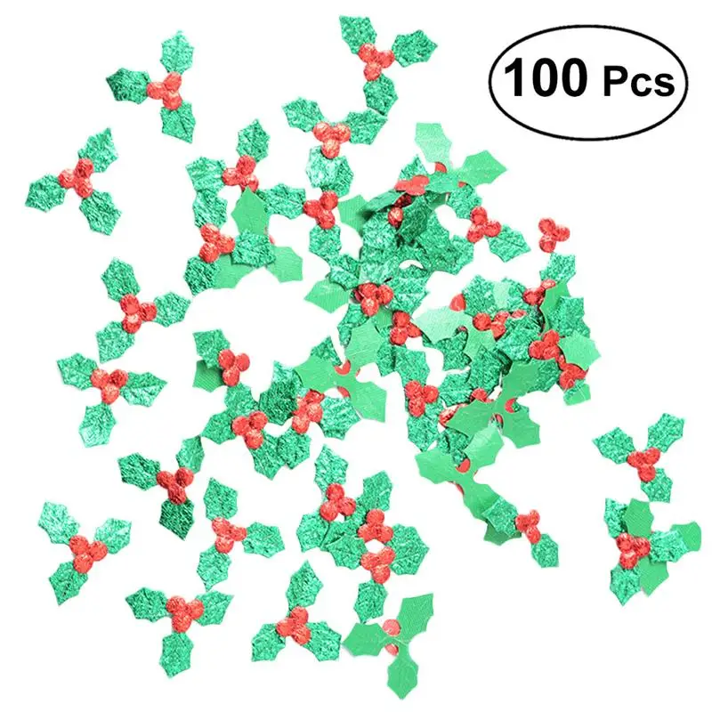 100pcs Table Confetti Christmas Confetti Scatters Party Decorations