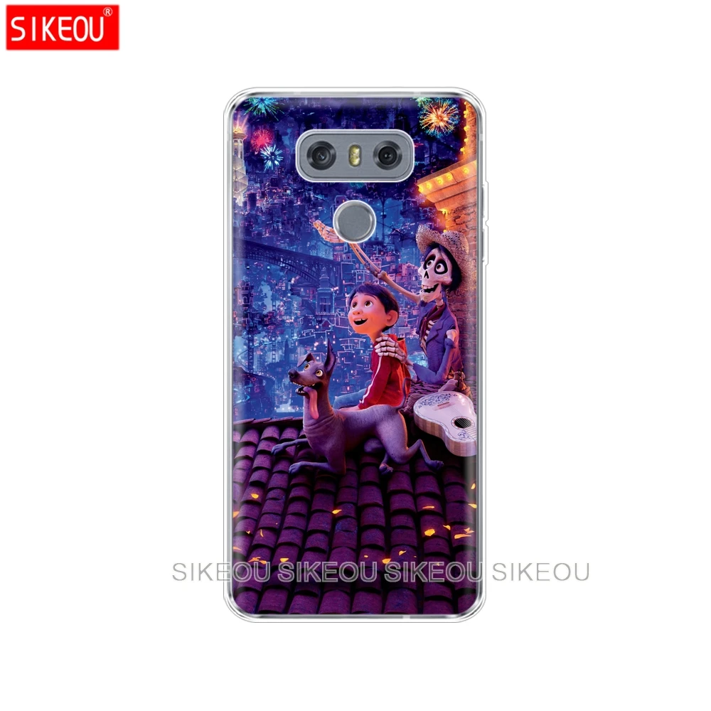 Силиконовый чехол для телефона LG G7 Q8 Q6 G6 MINI G5 V30 V7 V9 k10 k8 X POWER 2 coco с мексиканским