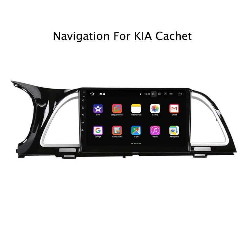 Perfect 9" 2G RAM 16G ROM Android 8.1 Car DVD Multimedia Player For Kia Cachet K4 2017 GPS Navigation Radio Stereo Audio 4