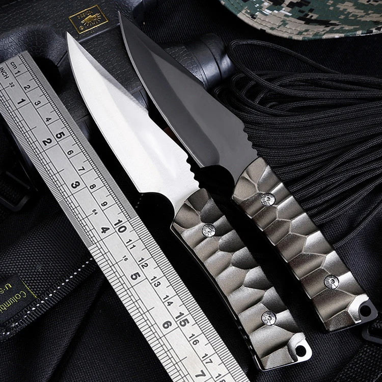 Тактические Ножи Фикчированный Ножи выживания спасения инструменты охотничьи ножи коррозионной стойкостью Охота боевой Открытый