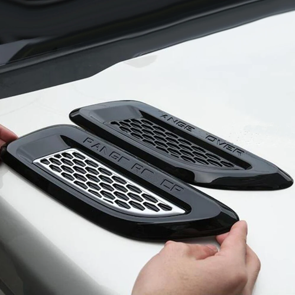 Engine hood air flow intake vent fender grille racing