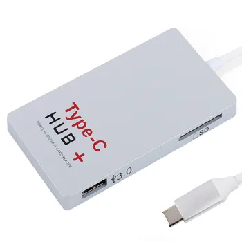 

2018 New SALE High Speed Usb 3.1 Type C HUB Card Reader U-disk 4K HDTV For Macbook Pro Mac PC Laptop WH Computer