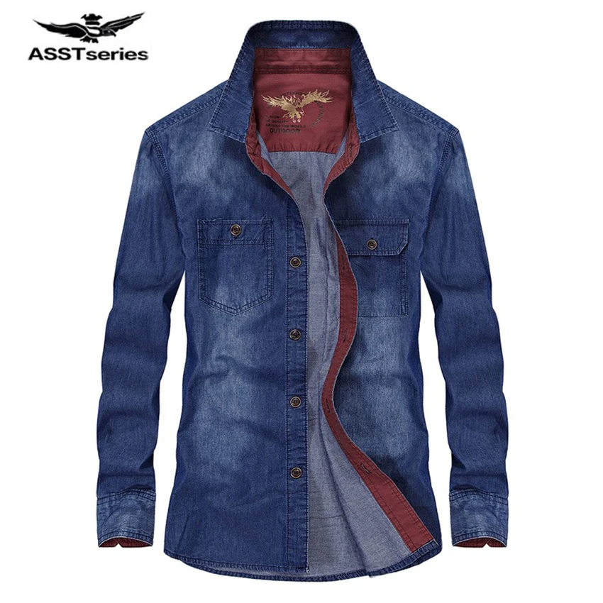 camisas manga larga hombre