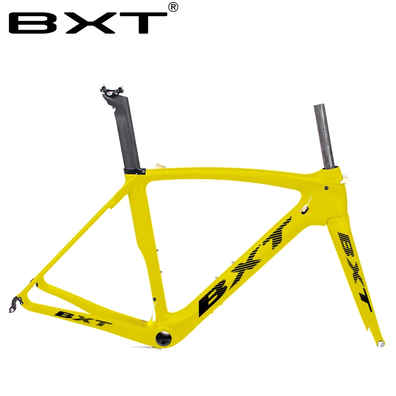 BXT T800 велосипедная Рама углеродистая рама для дорожного велосипеда с вилкой