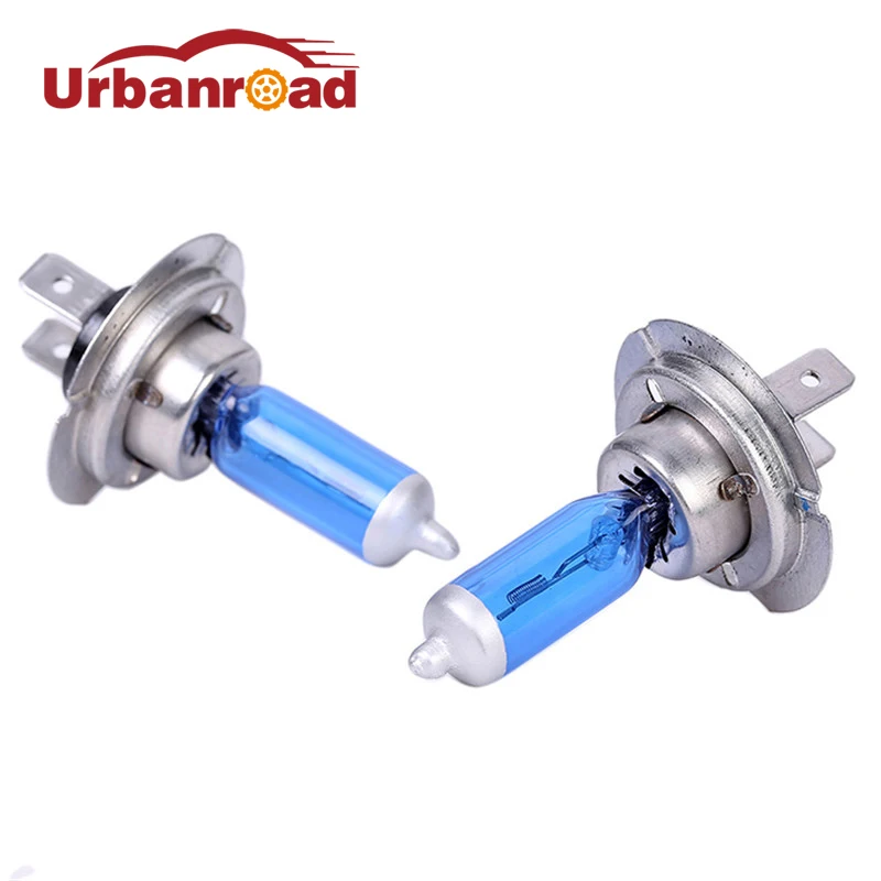 2Pcs H7 Halogen Lamp 12W 100W 6000K Led halogen Super White Car Light bulbs Headlights Auto Lamp Parking Cars h7 headlights ligh