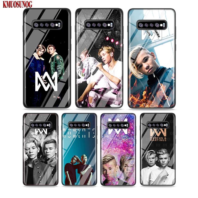 

Black Silicone Case Marcus Martinus Fashion for Samsung Galaxy Note 10 9 8 Pro M30 M20 S10E S10 5G S9 S8 S7 Plus Cover