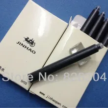 100 шт Высокое качество авторучка чернила черные Картриджи