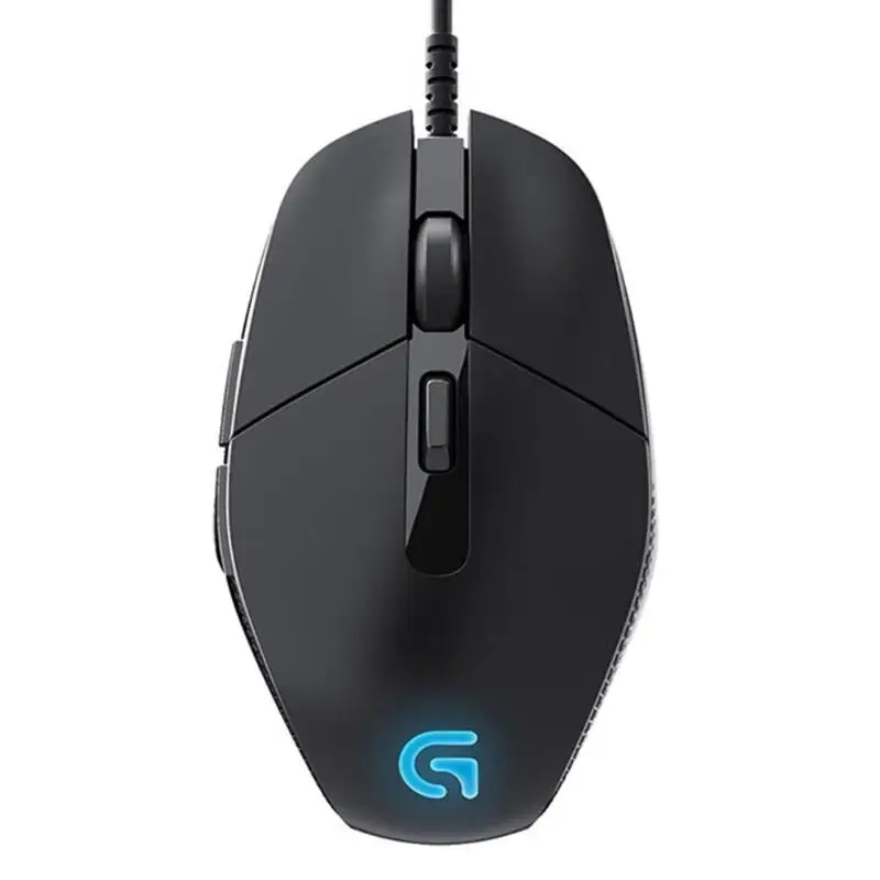Logitech G302 USB Проводная игровая клавиатура Мышь 4000 Точек на дюйм 6 кнопок правой руки геймера Мышь для ПК компьютер Мышка для ноутбука