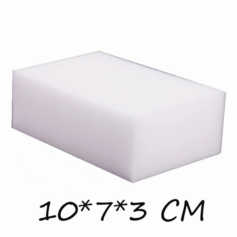 100 pcs/lot Magic Sponge Eraser Melamine Sponge Kitchen Bathroom/Household Cleaning Dish Washing Clean Nano Wholesale 10*7*3 CM