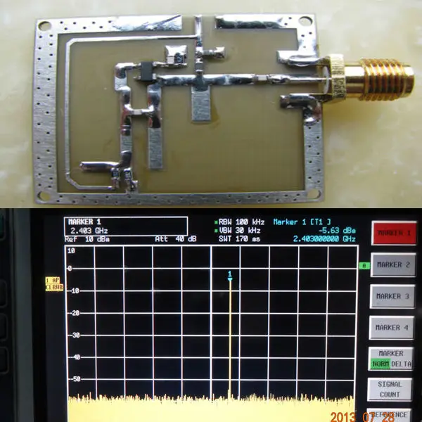 

2.4GHz OSC Oscillator VCO Frequency Source Noise Figure