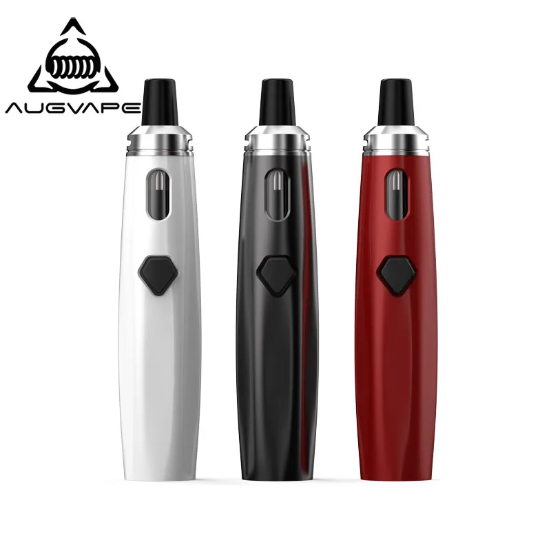 

Augvape AIO Kit EGO Vape Pen 0.6ohm Single Coil 2ml Built-in 1500mAh Battery 30W LED Indicator All in One Electronic Cigarette
