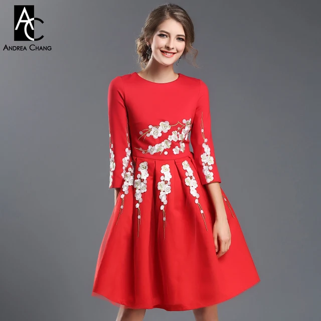 Winter Knee Length Dresses