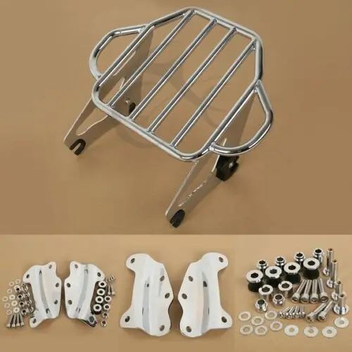 

Motorcycle 4 Docking Kit Tour Pack Mounting Luggage Rack For Harley Road Electra Glide 09-13