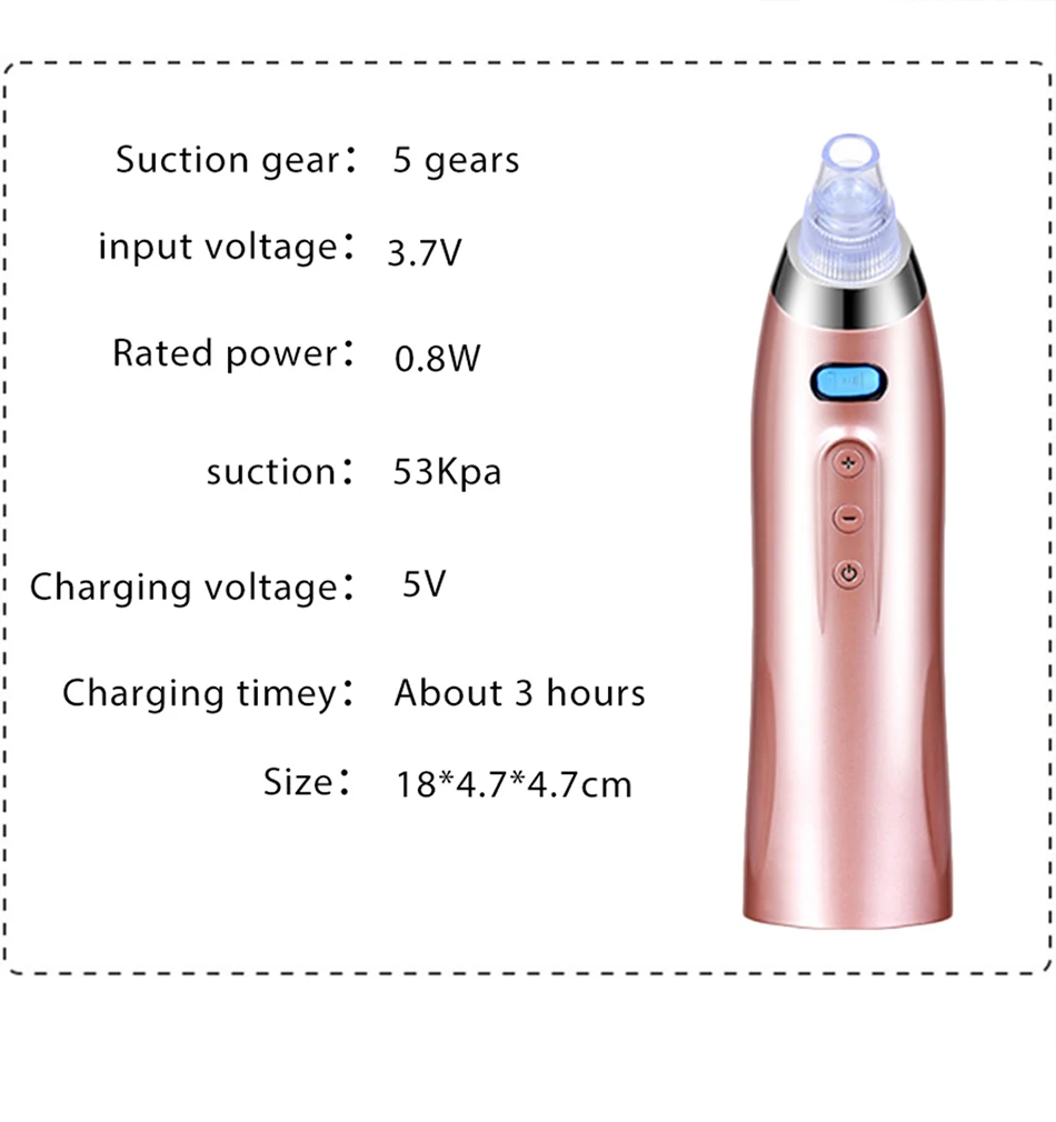 Средство для удаления черных точек вакуумный аппарат для очистки пор от прыщей набор игл для удаления черных точек вакуумный инструмент для удаления прыщей