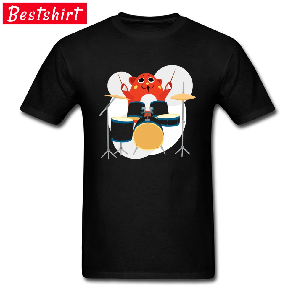 Oネックnyangoスターマスコットドラマーおかしいtシャツブランド音楽マイケル ジャクソンジャスティンビーバーロックジャズtシャツ男性 3dプリント Tシャツ Aliexpress
