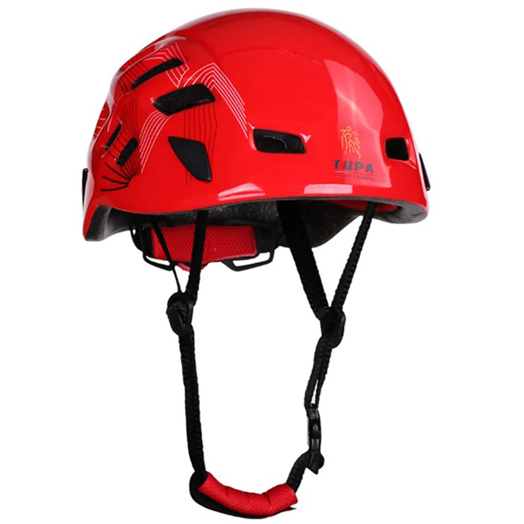 Adjustable Outdoor Sports Mountaineering Helmet Safety Climbing Rappelling Protect Gear for Horse Riding Ventilated Cycling