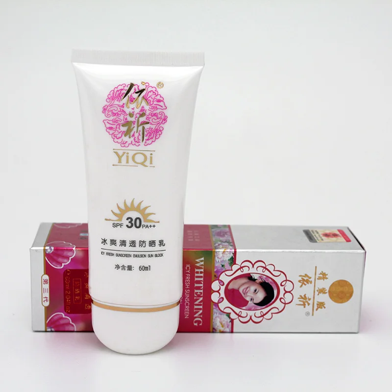 

YiQi Beauty SPF Sun Block Whitening Moisturizing SPF 30+ 60g