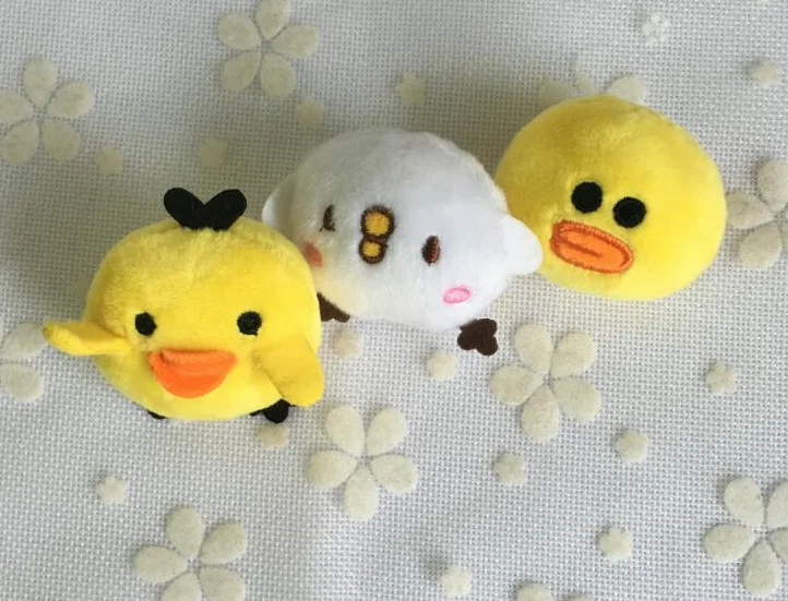30pcs wholesale mix colors , 3 4cm ALL Chicken Stuffed Plush TOY